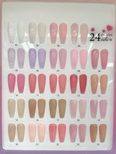 Load image into Gallery viewer, 24 Rubber Base Nail Gel Polish-15ml
