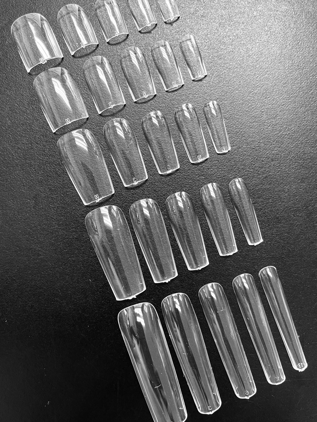 15 Sizes New & Thicker Square Soft Gel Nail Tips