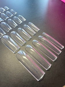 15 Sizes New & Thicker Square Soft Gel Nail Tips