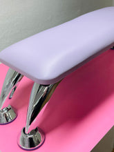Load image into Gallery viewer, Purple Leather Nail Arm Rest
