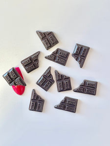 10pcs Brown Chocolate Nail Charms