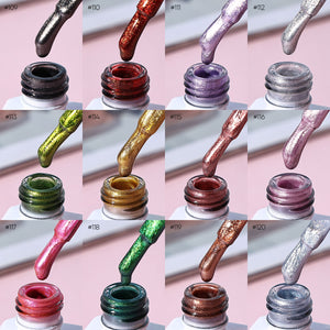 36 Colors Hema Free GelManiX Cat Eye Nail Gel Polish