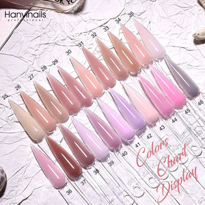 48 Colors HEMA Free Builder Gel Nail Polish