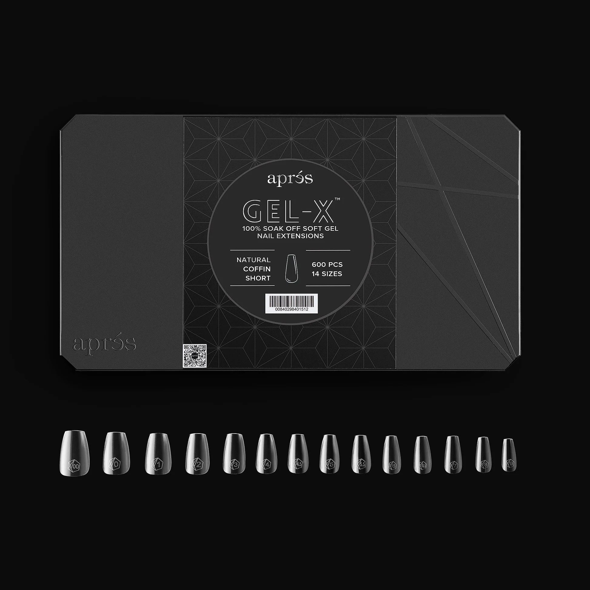 ecrin nailtip様　オーダーシート Apres Gel-X Natural SHORT Coffin Nail Tips – The Additude Shop