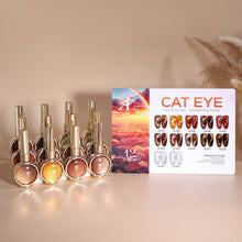Load image into Gallery viewer, 12 Colors Fall Shimmer Cat Eye Nail Gel Polish
