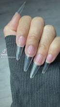Load and play video in Gallery viewer, Half Cover Medium Almond Nail Tips-500 Tips
