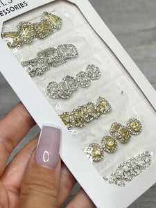 NEW Alloy Brands 3D Nail Charms (30 Pieces)