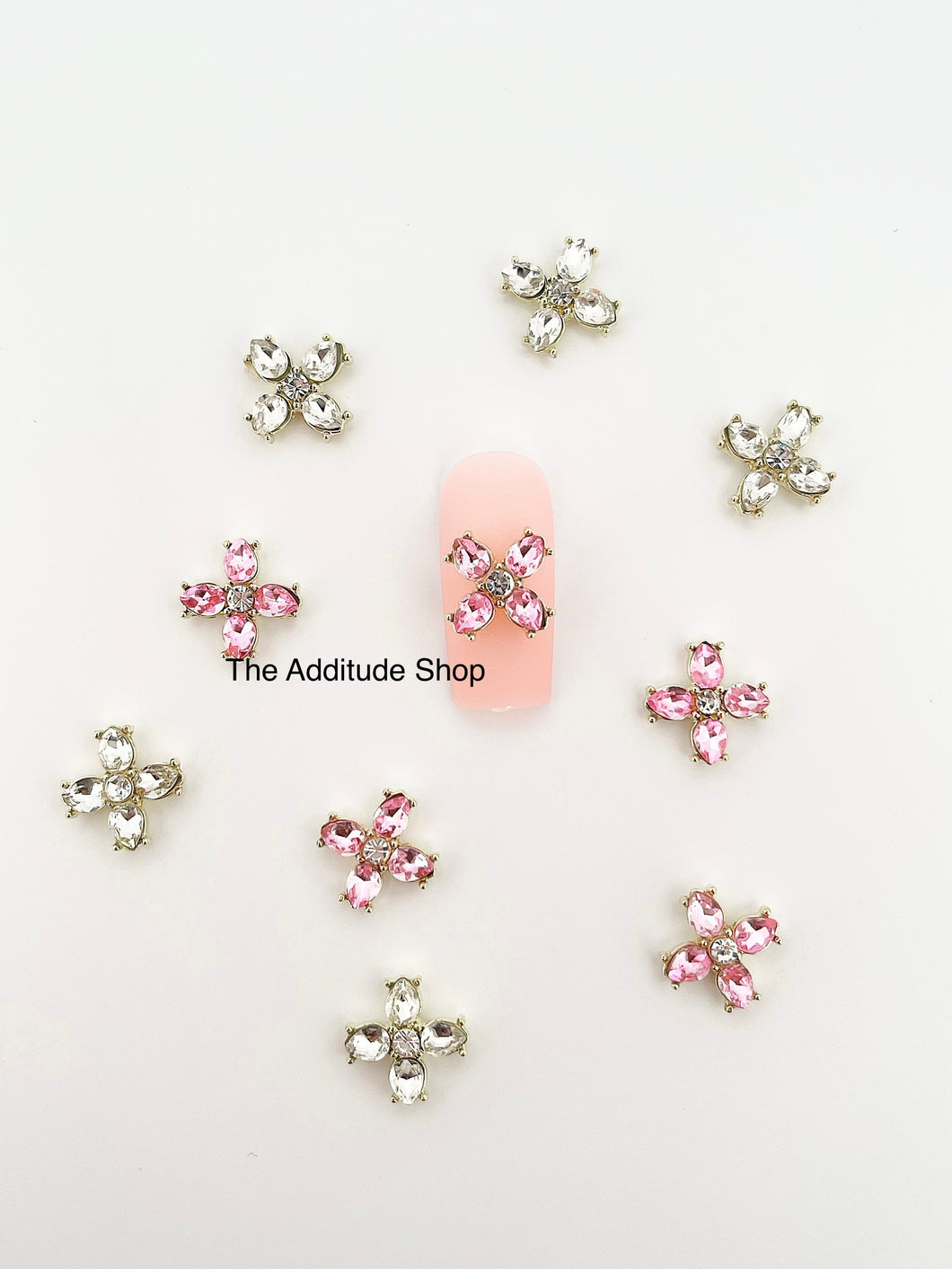 Alloy Nail 3D Charms #10 - 10 Pieces