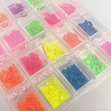 Load and play video in Gallery viewer, 400 Pieces Neon Nail Crystals Rhinestones Gems
