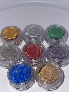 Reflective Sugar Nail Glitters-8 Pieces