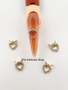 3D Zircon Nail Charms #12 (5 Pieces)