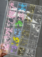 Load image into Gallery viewer, Chrome Mixed Nail Charms Box-240 Pieces
