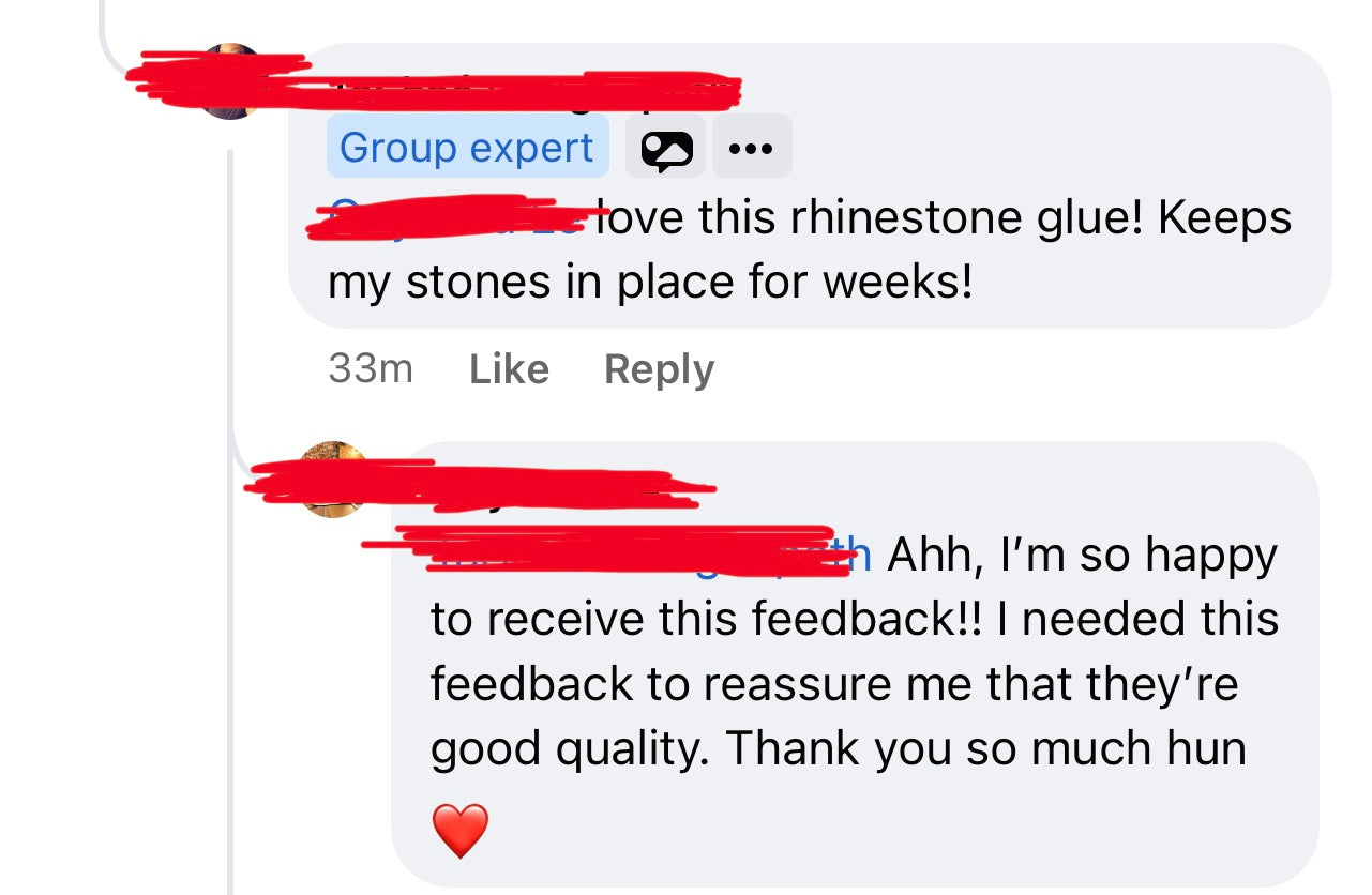 Rhinestones Nail Gel Glue for Small and Big Gems 30 Gram – The Additude Shop
