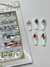 Load image into Gallery viewer, 30 Pieces KITE Shape 3D Nail Charms
