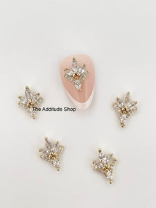 3D Zircon Nail Charms #36 (5 Pieces)