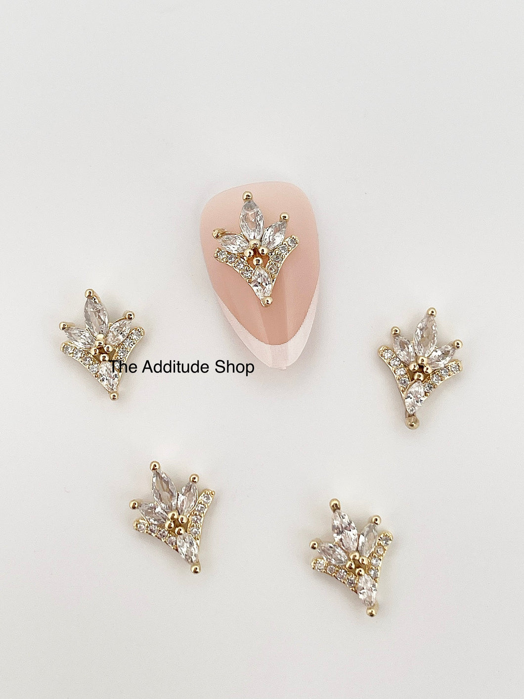 3D Zircon Nail Charms #36 (5 Pieces)