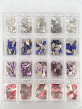 Load image into Gallery viewer, Popular Shapes #2 400 Pieces Nail Crystals Rhinestones Gems
