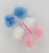 Load image into Gallery viewer, 6 Pom Pom Nail Charms Art Decorations
