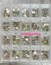 Load image into Gallery viewer, AB-400 Pieces Nail Crystals Rhinestones Gems
