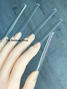 Extreme Long 10x Long Square Soft Gel Full Cover Nail Tips-120 Pieces