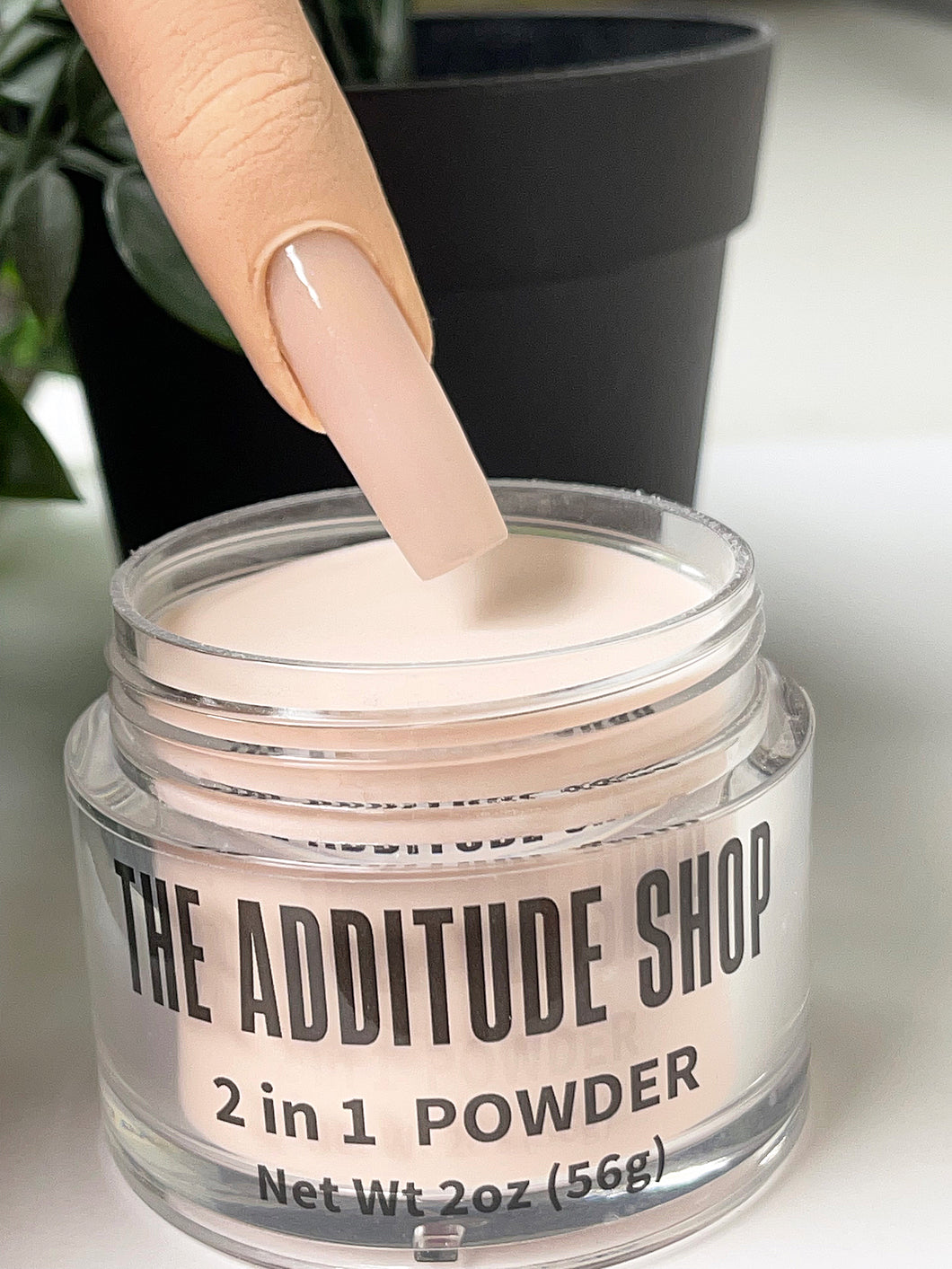 2-in-1 Acrylic Nail Powder-Naked Nude â€“ The Additude Shop