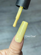 Load image into Gallery viewer, Pastel Yellow Gel Nail Polish-15ML
