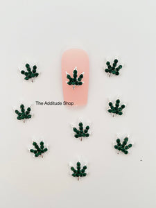 10 pieces 420 Nail 3D Charms