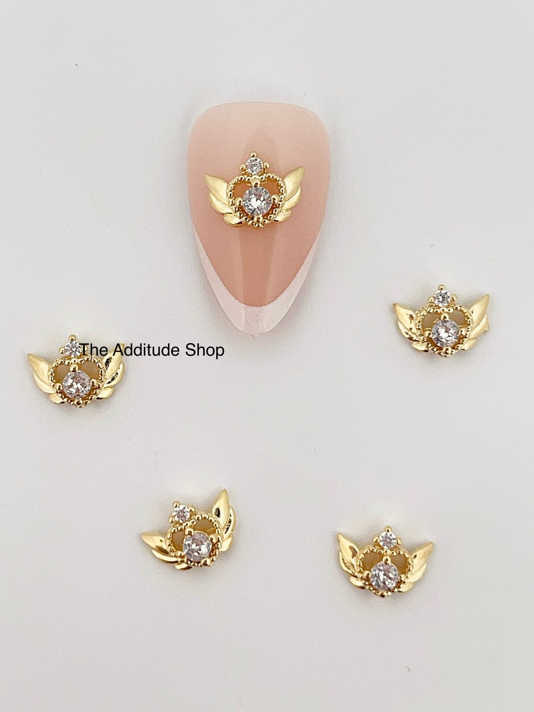 3D Zircon Nail Charms #26 (5 Pieces)