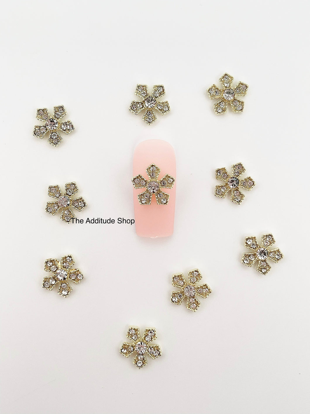 Alloy Nail Charms Decorations #1- 10 Pieces