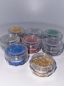 Reflective Sugar Nail Glitters-8 Pieces