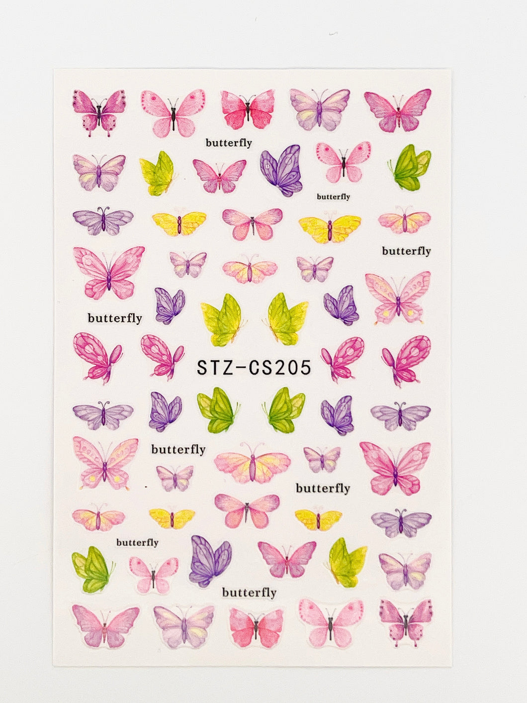 Butterfly Nail Stickers #205