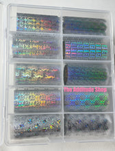 Load image into Gallery viewer, Holographic 7 Designs Nail Foils
