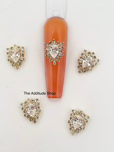 3D Zircon Nail Charms #23 (5 Pieces)