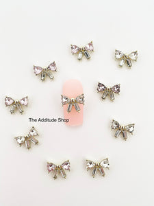 Alloy Nail Charms Decorations #3- 10 Pieces