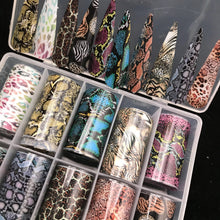 Load image into Gallery viewer, Snake Skin #3 Nail Designs Foils
