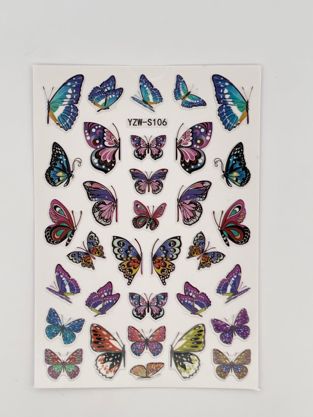 Butterfly Nail Stickers-#106
