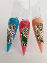 Load image into Gallery viewer, San Judas 3D Nail Charms (10 Pieces)
