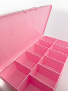 Pink Short to XXL Empty Nail Tip Box