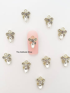 Alloy Nail Charms Decorations #2- 10 Pieces