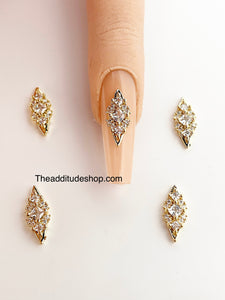 3D Zircon Nail Charms #4 (5 Pieces)