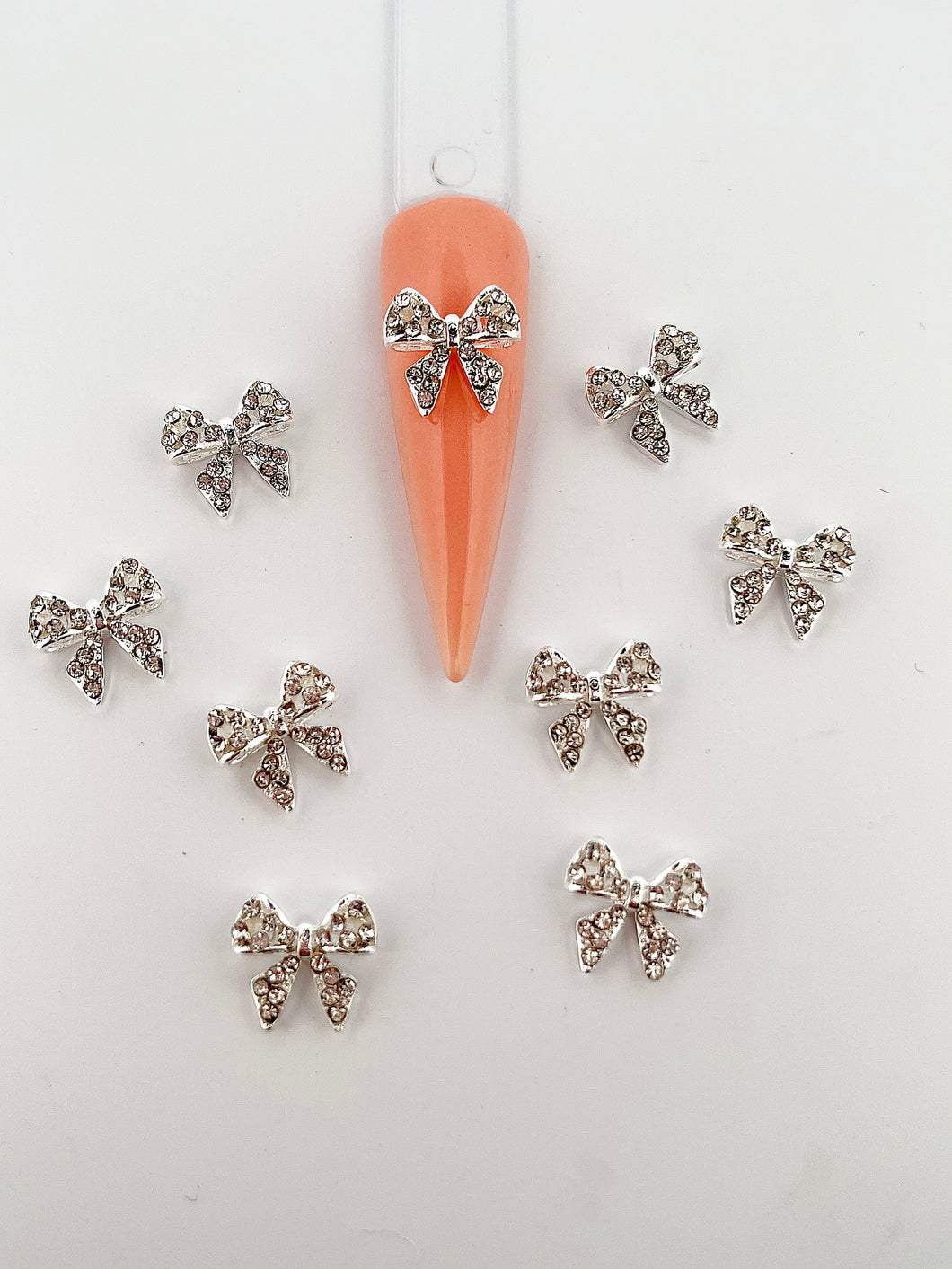 New Bow Alloy Nail Charms-10 Pieces