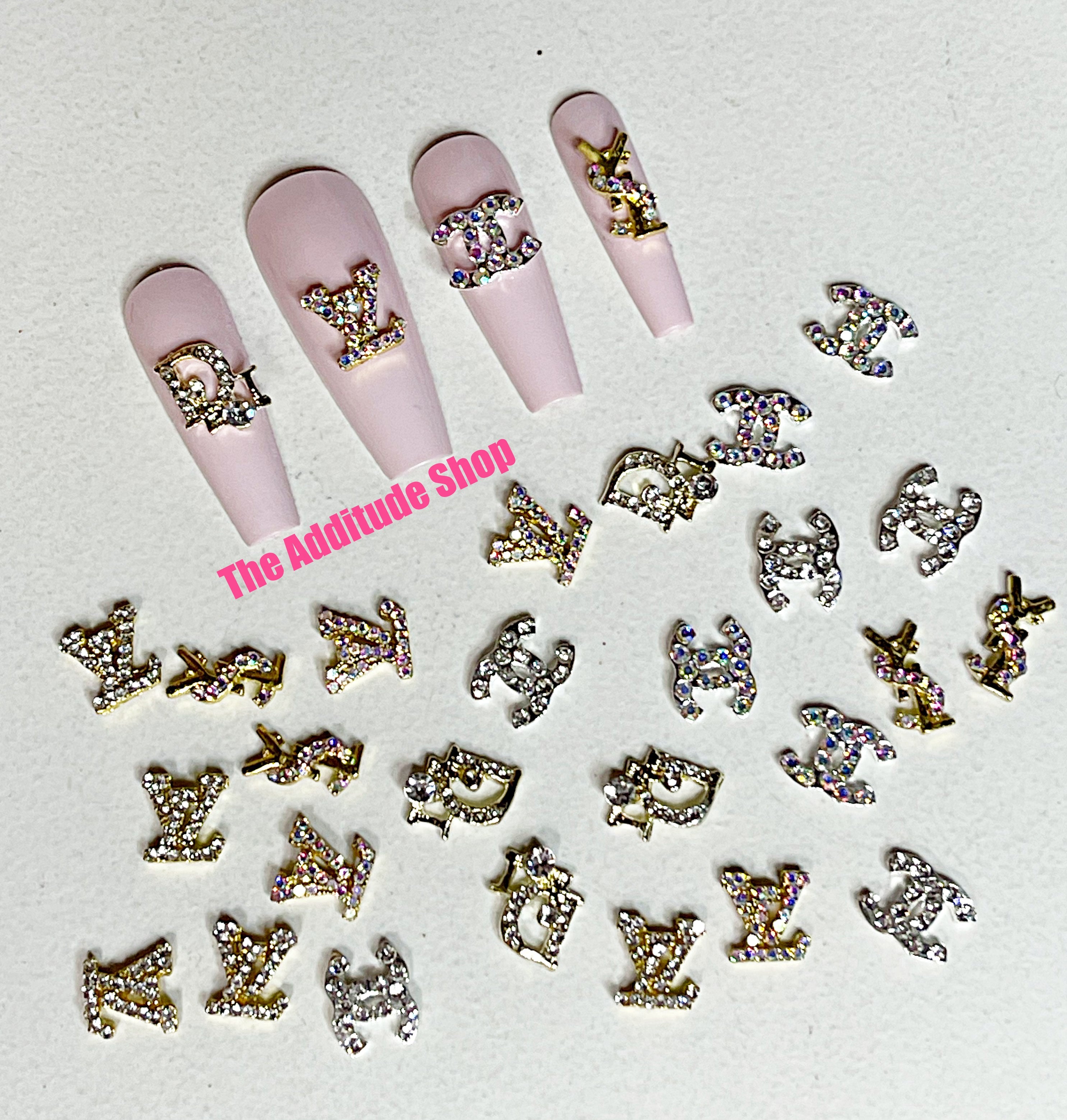 Price WarriorProducts – tagged chanel nail charms – Scarlett Nail Supplies, chanel  nail charms 3d 