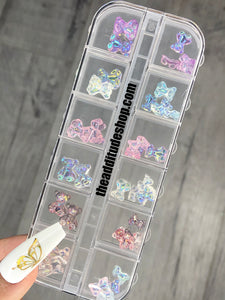 Resin Gummy Bears 3D Nail Charms