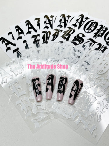 Nail Airbrush Stencils – The Additude Shop