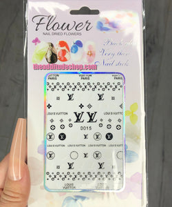 Copy of Colorful L Nail Stickers #31