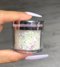 Load image into Gallery viewer, 1 oz Iridescent Chunky Mix Nail Glitters-Blue &amp; Purple
