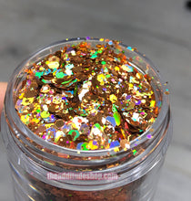 Load image into Gallery viewer, 1 oz Mixed Nail Glitters-Brown Moonlight
