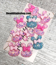 Load image into Gallery viewer, Rabbit Heads 3D Charms Nail-10 Pieces
