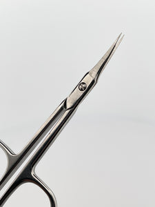 Precise Pointed Tip Cuticle Curve Stainless Steel Nail Scissor