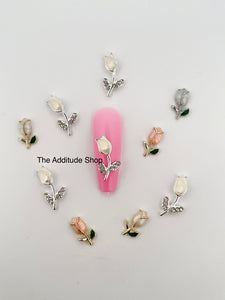 Mixed Roses Valentine’s Nail 3D Charms